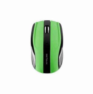 MOUSE-SERIOUX-WIRELESS-GREEN-OPTIC-USB